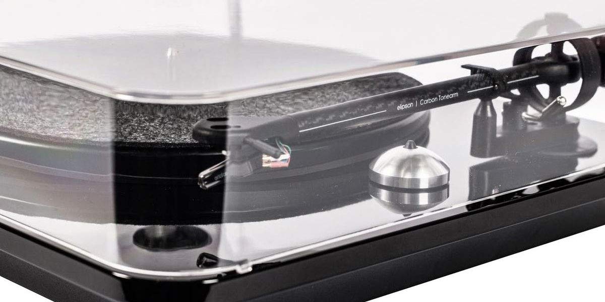 Giradischi con trazione a cinghia 33/45 rpm - Elipson Chroma 400 (Bianco)