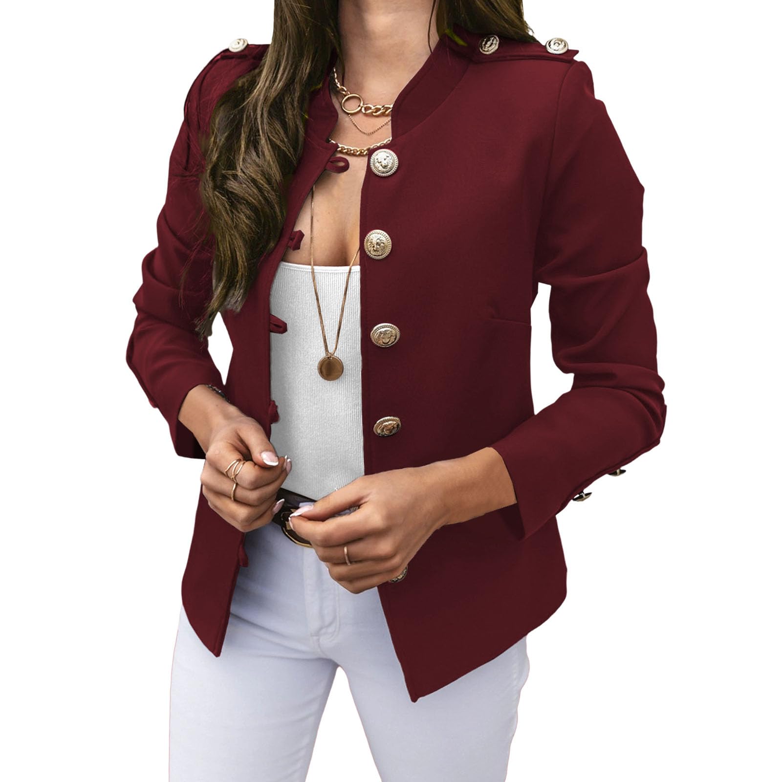 Womens Blazers Dressy Casual Cropped Faux Suede 2025 Fall Casual Suit Coat Business Long Sleeve Open Front Blazer