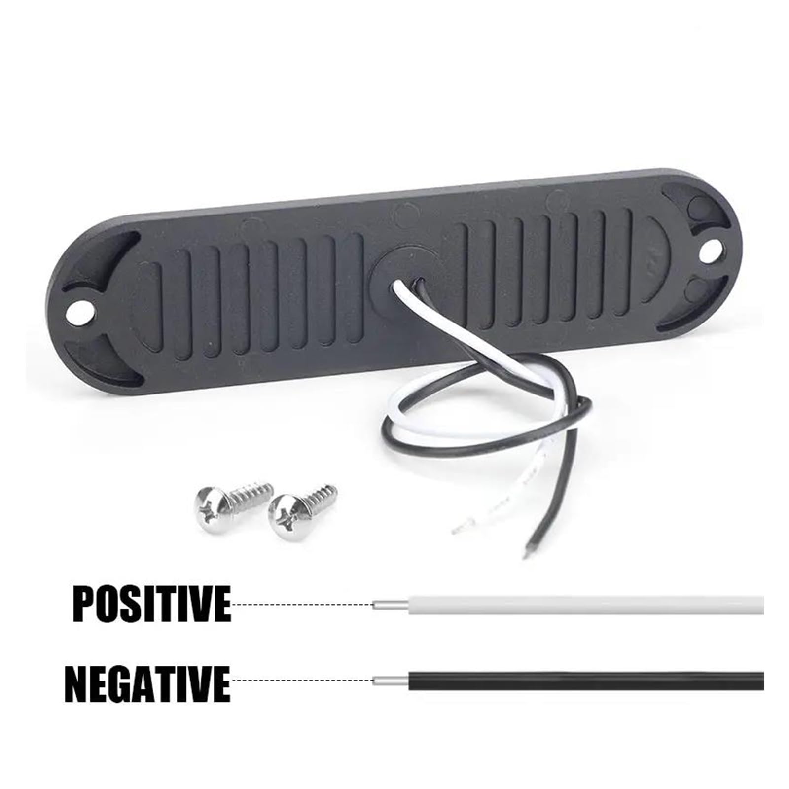 Generico Indicatore Laterale 10 pezzi Mark luci LED indicatore posizione laterale lampada segnalazione per camion auto rimorchio autobus pick-up camper Indicatore Direzion(10x 4Leds Yellow)