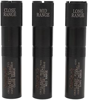 CARLSON'S Choke Tubes 12 Gauge Compatible for Benelli Crio Plus [ 3 Pack | Close, Mid & Long Range ] Blued Steel | Delta Waterfowl Choke Tube | Made in USA