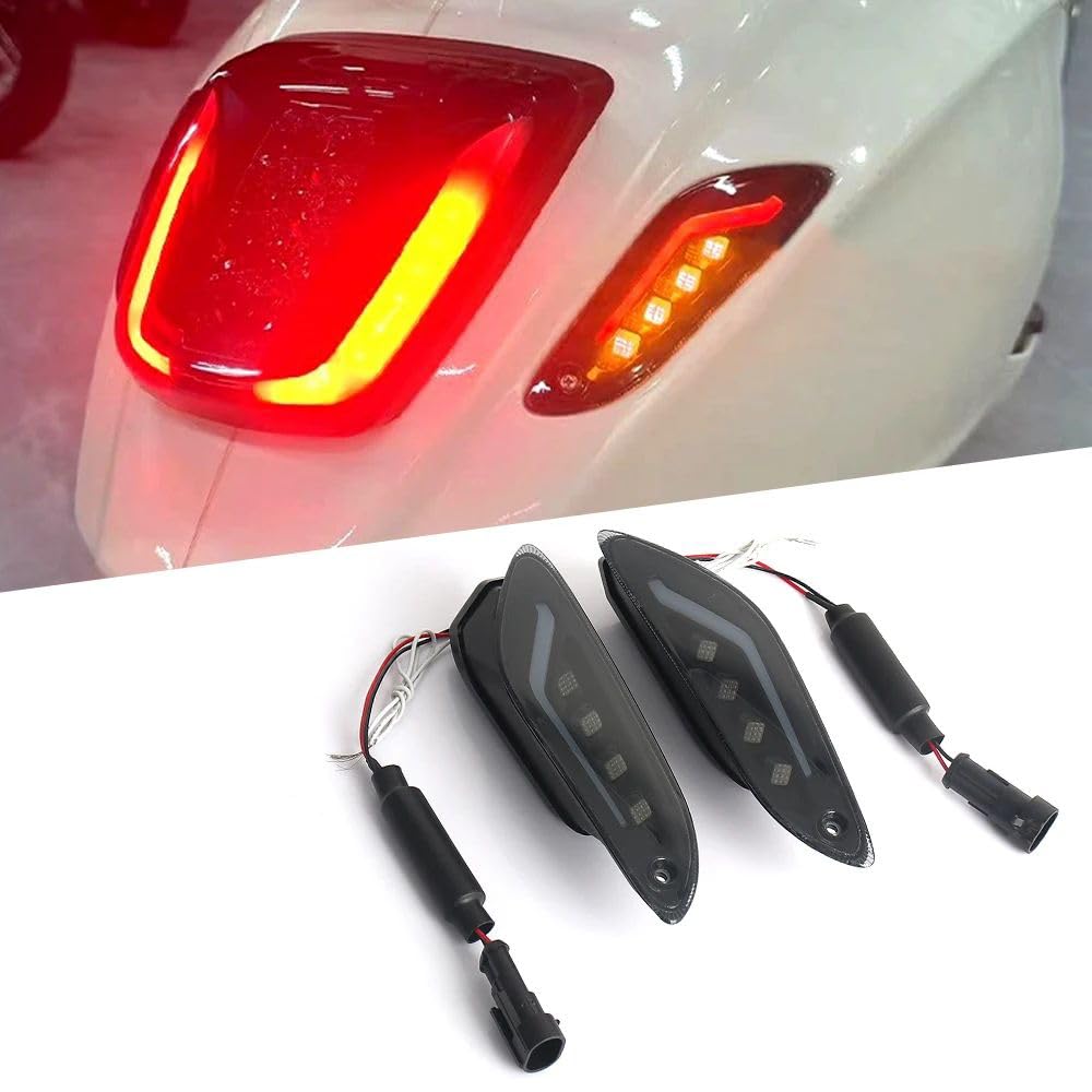 Amazon.com: Motorcycle Front/Rear LED Integrated Turn Signal Light