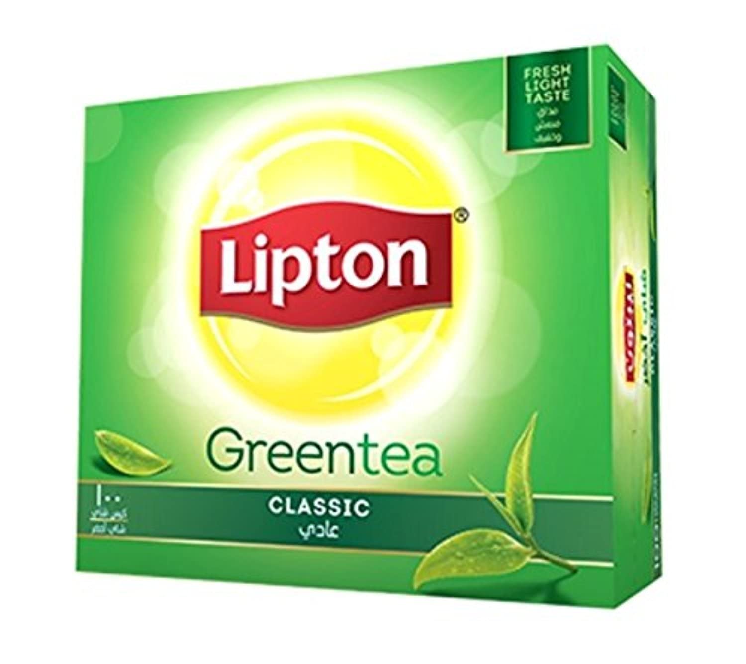 Lipton Green Tea Classic - 100 Tea Bags - 150 Grams (100 * 1.5Grams)