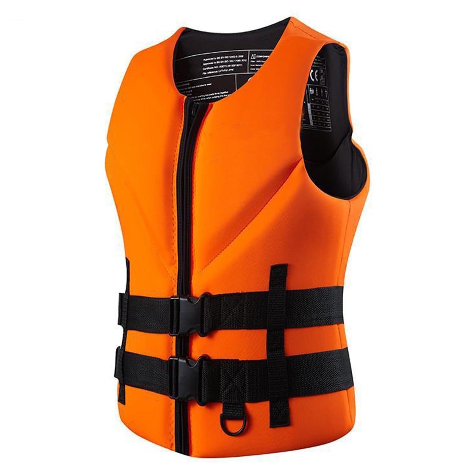 Kajakjacke mit Reißverschluss und Verstellbarem Gürtel, Kajakjacke for Surfen, Tauchen, Angeln und for Alle Schwimmaktivitäten im Freien