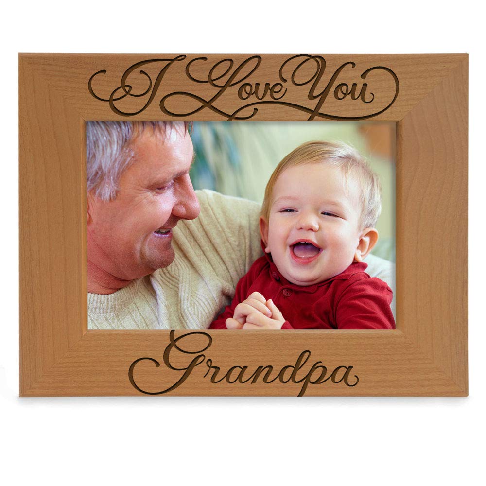 Personalized Grandpa Picture Frame - Grandparent's Day Gift -8
