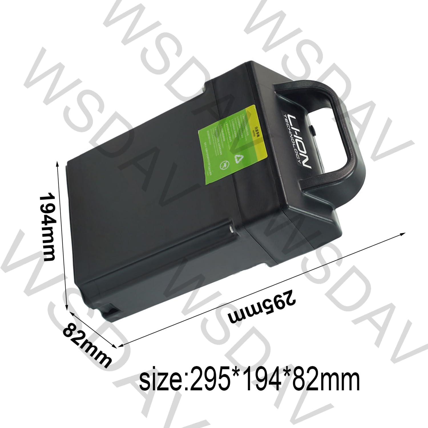 Batteria al Litio da 24 V 20 Ah per Carrello elevatore, Batteria elettrica da 24 Volt per transpallet Elettrico, Accessorio EPL1531/MT12,Without Lights
