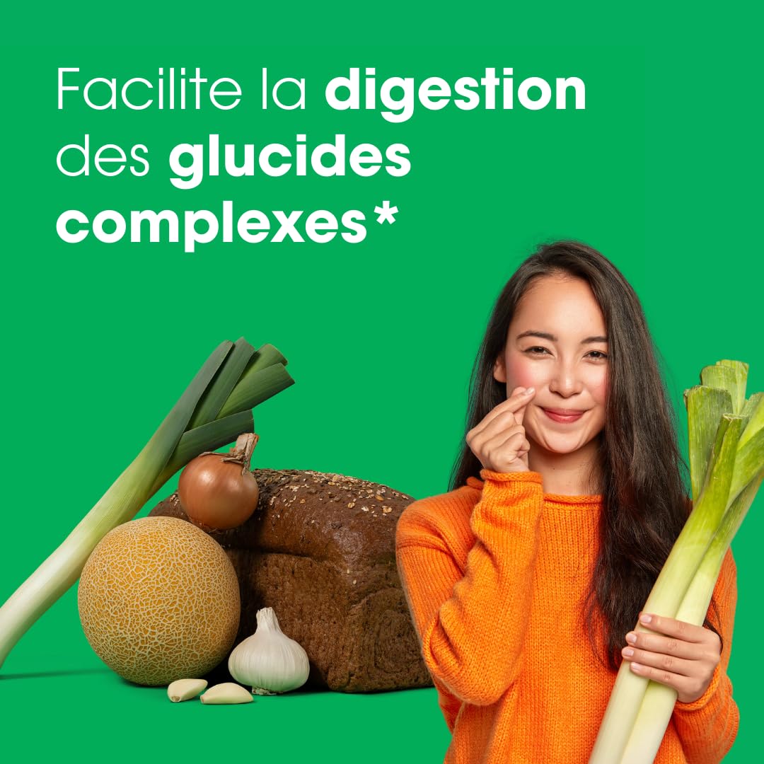 Intoleran Fibractase Forte Enzymes digestives - 108 gélules