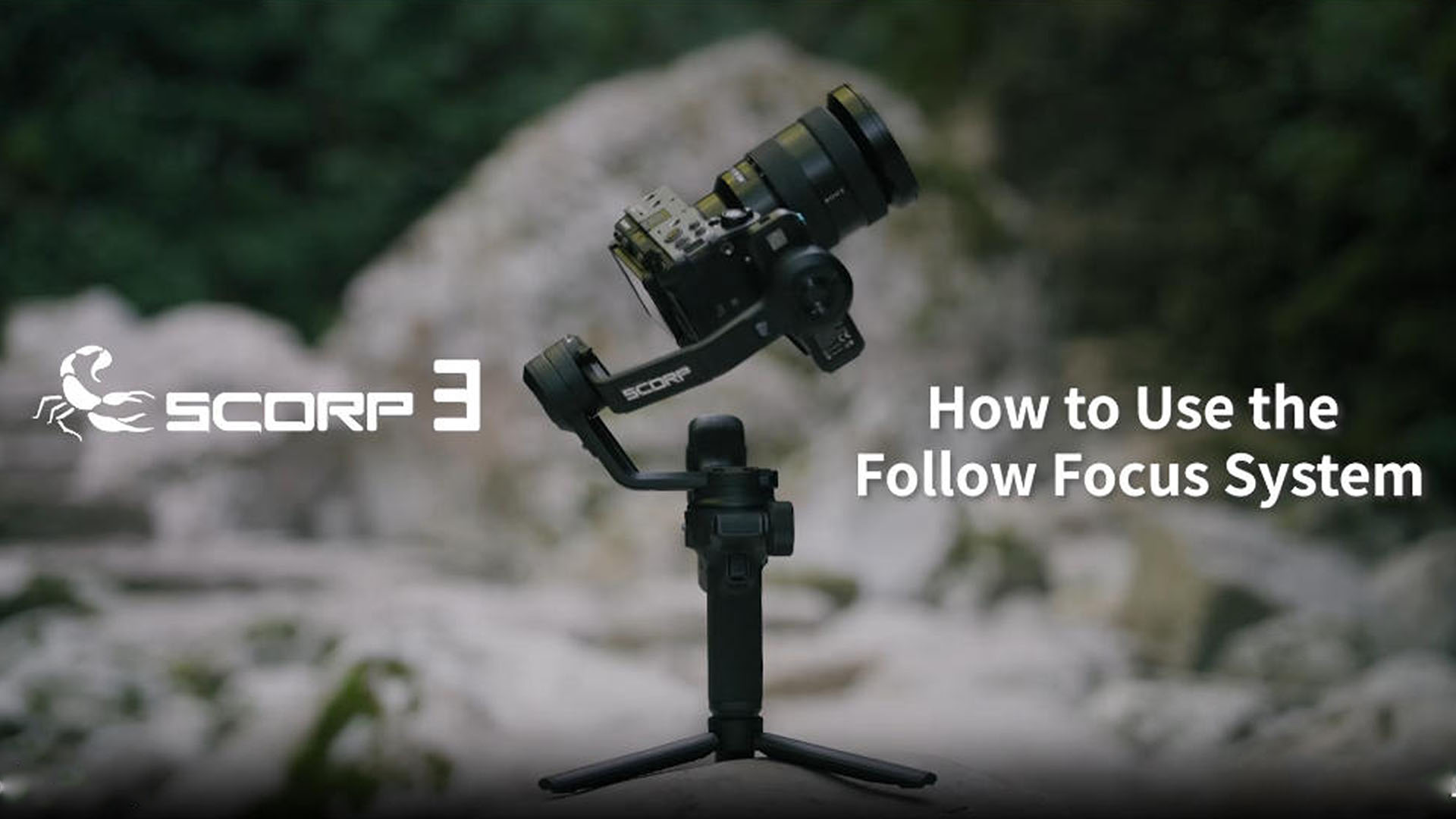 FeiyuTech Follow Focus Motor Kit, Lens Control System Follow Focus