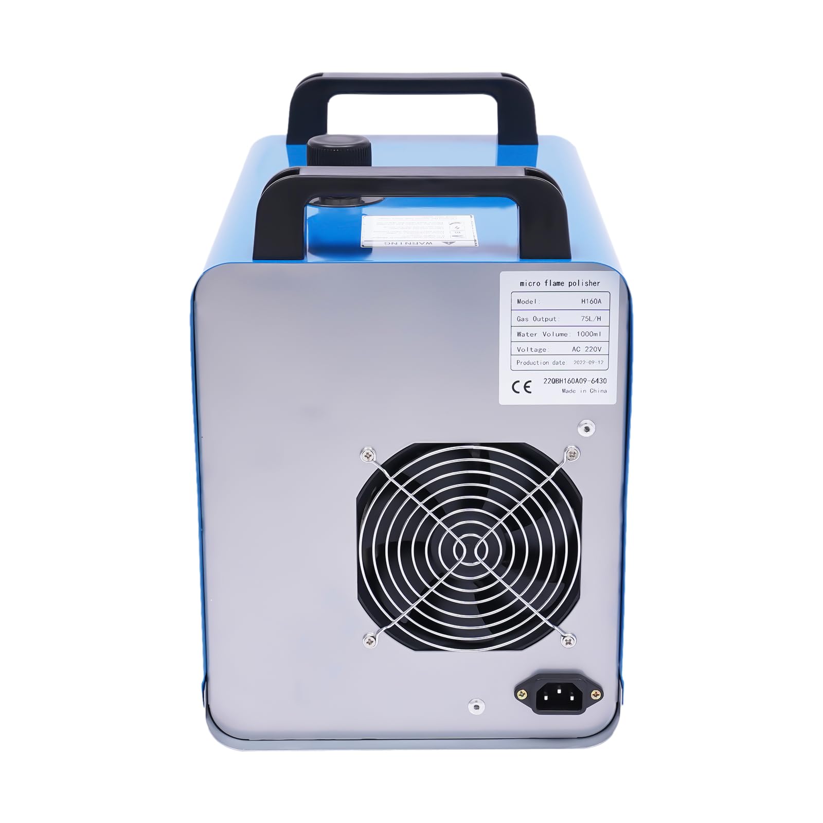 Sauerstoff-Wasserstoff Gasflamme Generator, 75L/H Acryl-Poliermaschine, Wasserschweißgerät Flammenpolierer