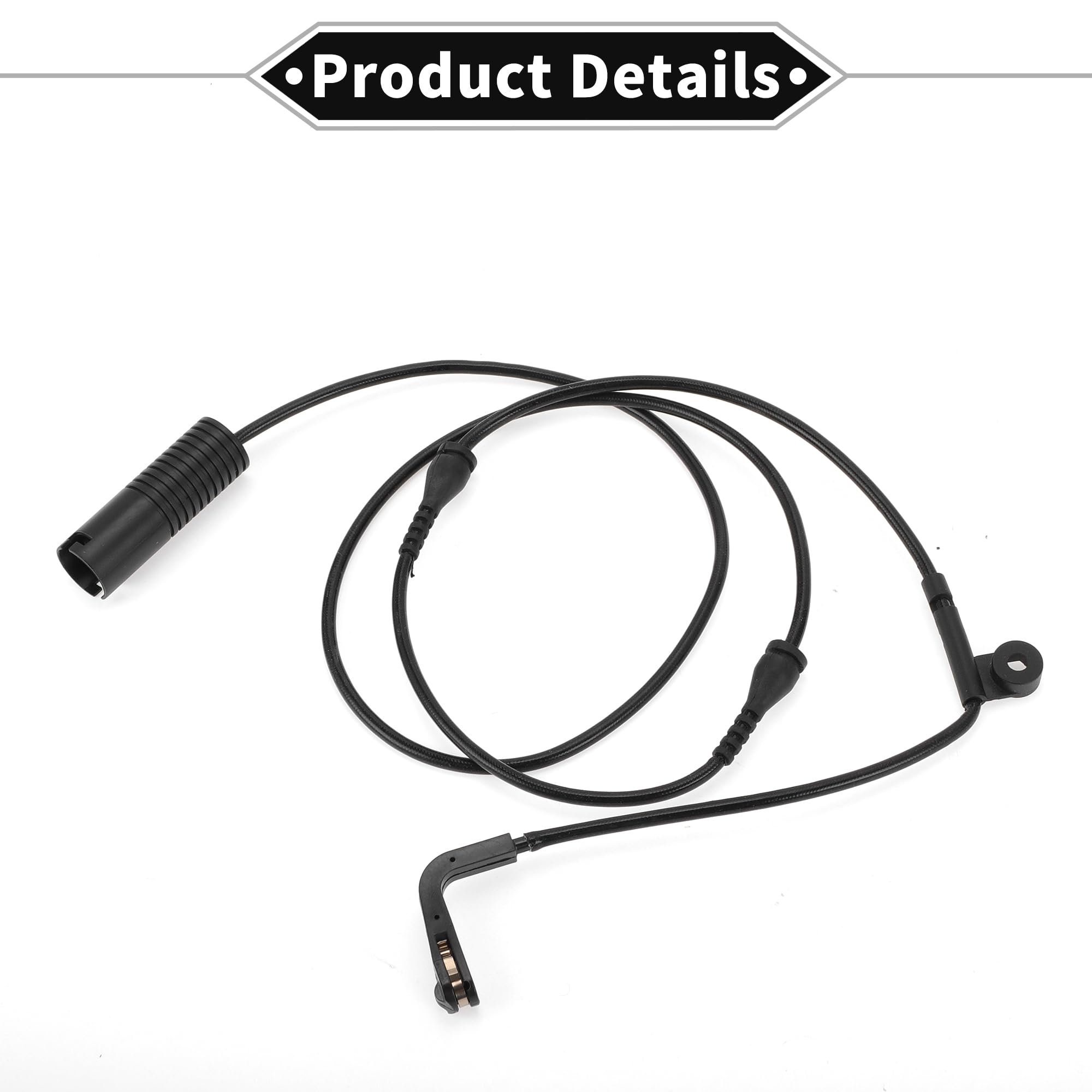 Sensor De Desgaste De Pastillas De Freno Para Bmw 5E39 95-04 1Pc | Color: Negro, Material: Tpu Caucho, Posición: Delantero, Número Oe: 34351163207