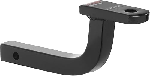 Miniatura 7 de CURT 45520 - Soporte de bola de enganche de remolque clase 2, se adapta al receptor de 1-14 pulgadas, 3,500 libras, agujero de 34 pulgadas,