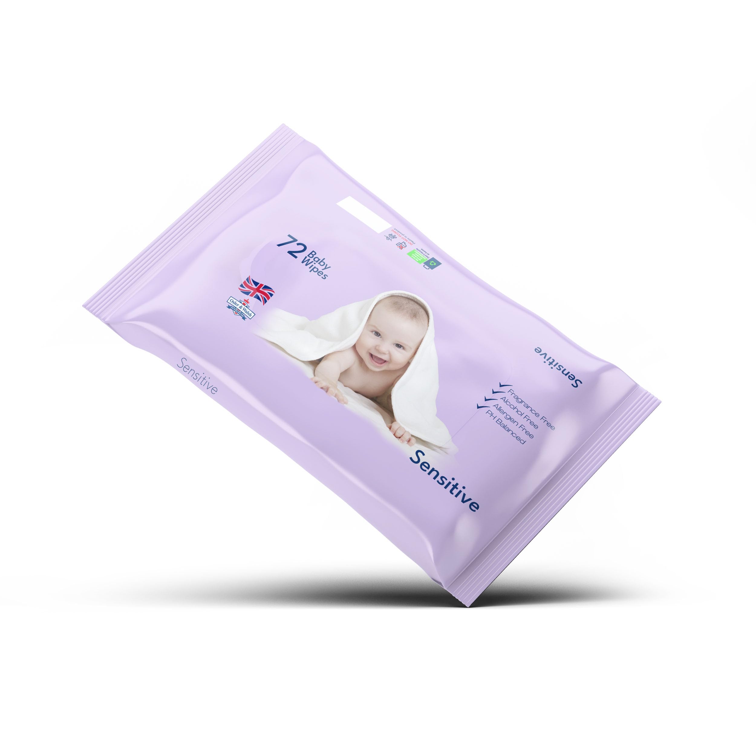 Osler & Walsh Baby Care Wipes | Pack of 72