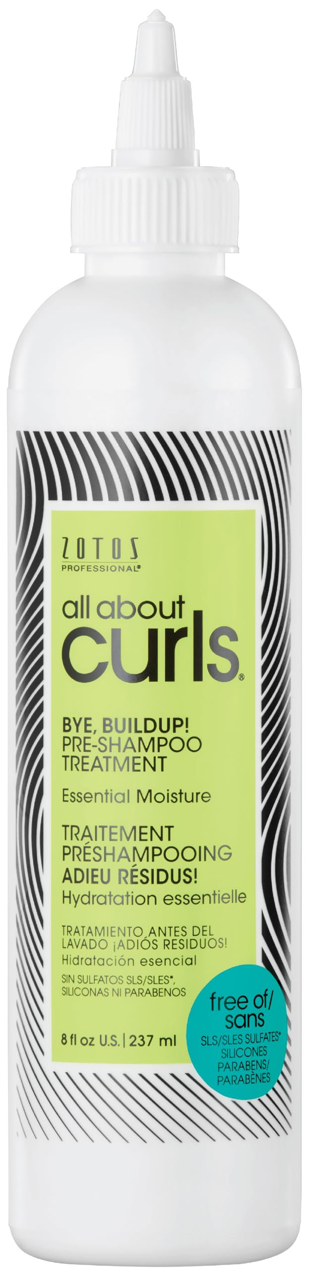 ALL ABOUT CURLSBye, Buildup! Pre Shampoo Treatment | Essential Moisture | Gentle Cleansing | All Curly Hair Types
