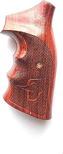 Miniatura 3 de BMPL - Agarres láser de lujo con parte trasera abierta de madera dura, compatibles con marco Taurus MGrande.357 M44, 65, 66, 80, 82, 83, 96, 431,