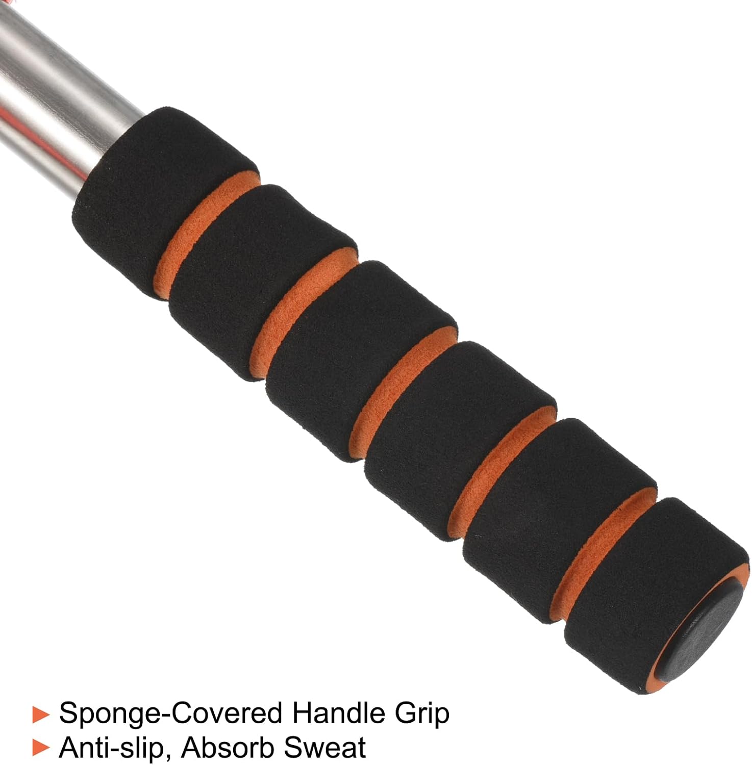 PATIKIL Referee Flag, 2 Pack Stainless Steel Pole Sponge Handle for Football Soccer Track and Field Sports Linesman Command Hand Signal, Green - Image 4