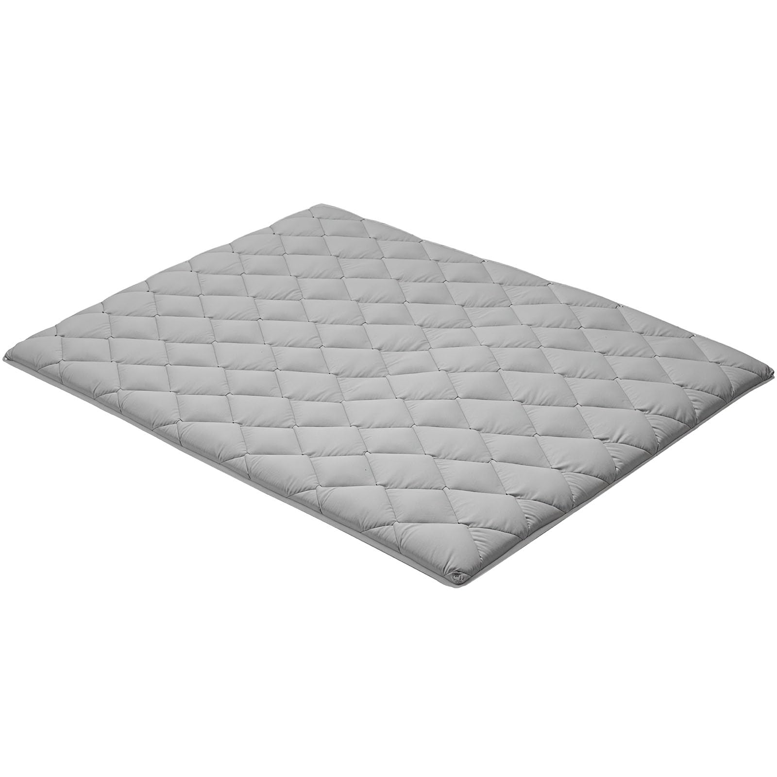 VEVOR Tappeto tatami giapponese materasso futon pieghevole con borsa portaoggetti e fissaggio, tappetino a 9 strati per dormire, dormitorio, meditazione, yoga