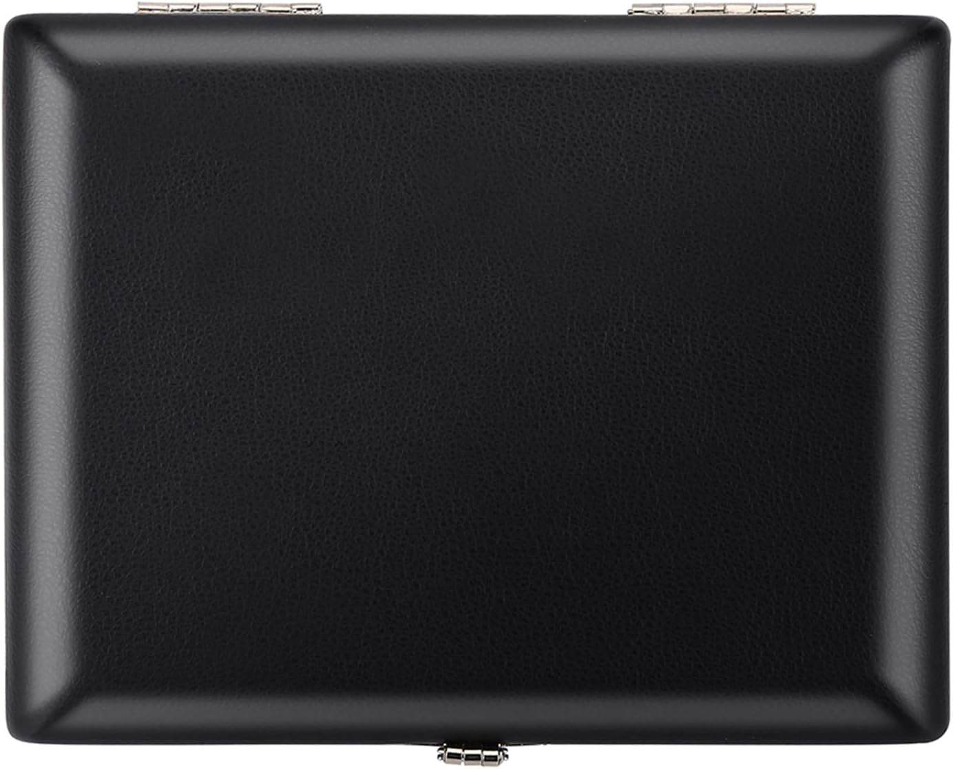 Estuche para Cañas de Clarinete y Saxofón, Funda de Cuero PU con Ranuras para 6 Cañas 120 x 90 x 20mm
