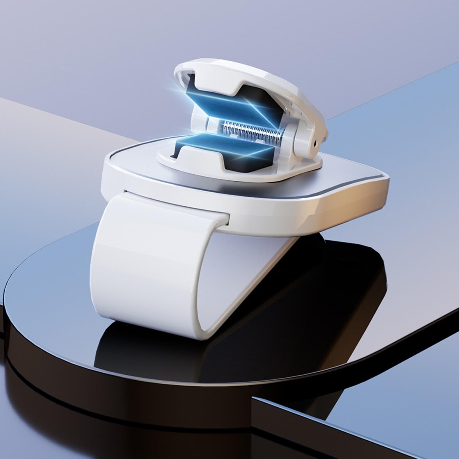 Clip Porta Occhiali Per Aletta Parasole Auto - Universale Per Mantenere Gli Occhiali Al Sicuro - Foto 2