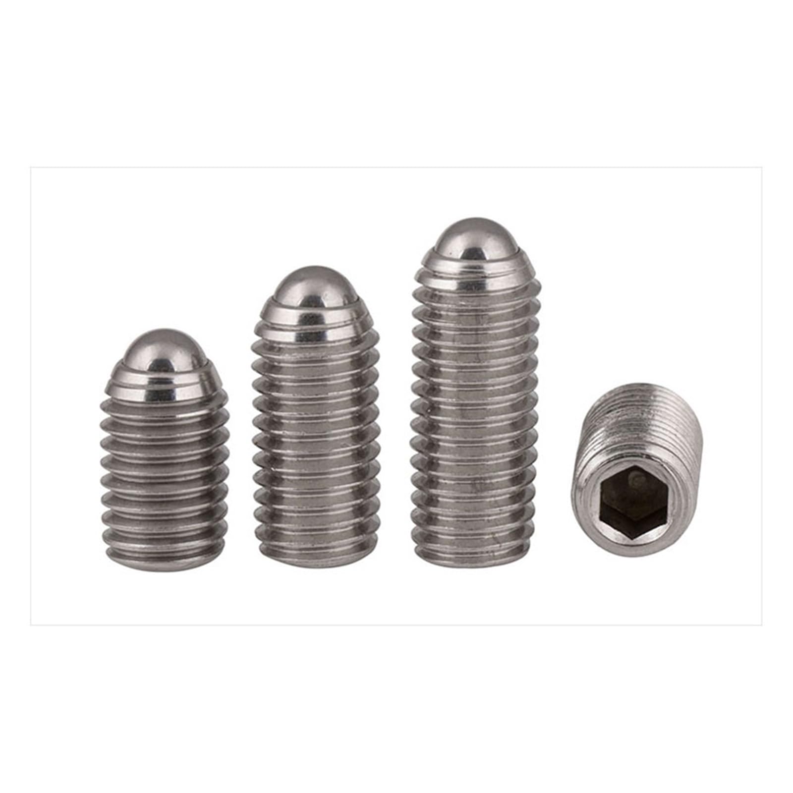 304 Stainless Steel Ball Plunger Set Screw
