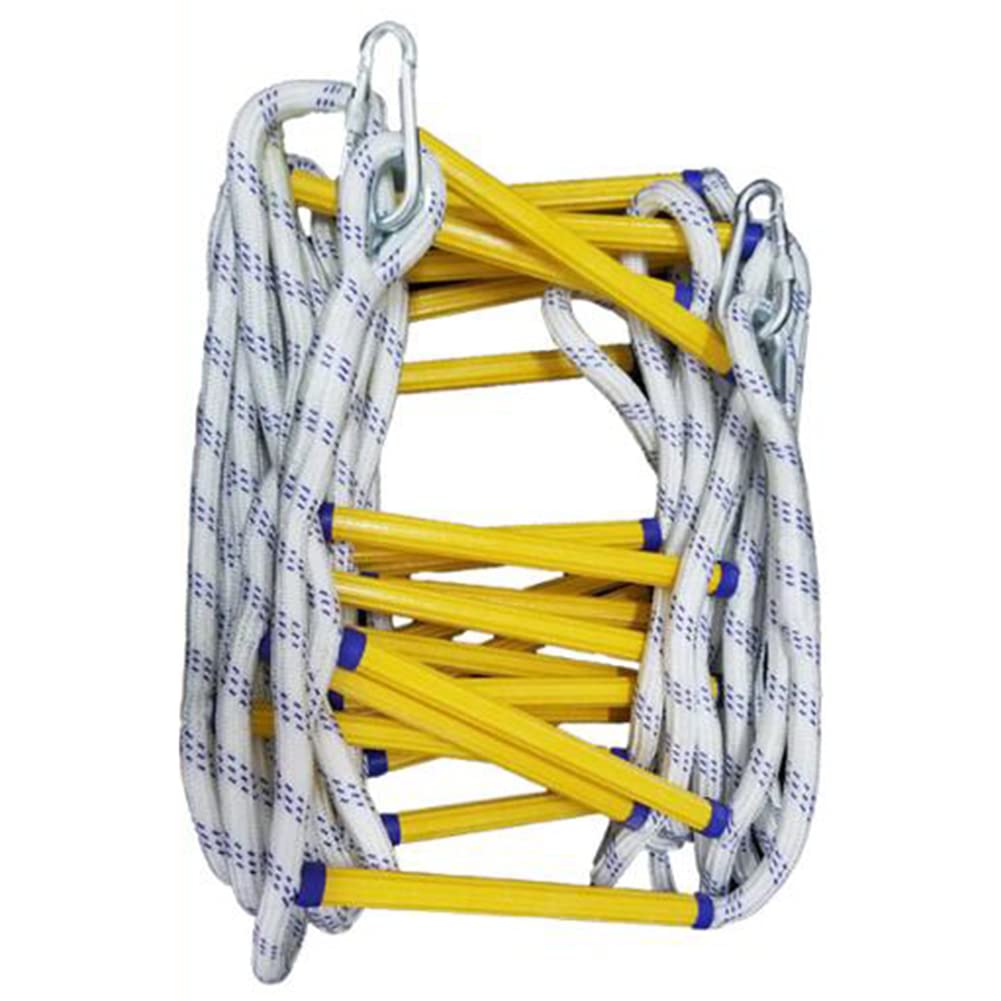 Échelle de secours en corde pour évacuation d'urgence de maison à 2 ou 3 étages