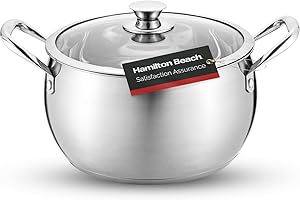 Hamilton Beach Stainless Steel Dutch Oven: A Culinary Masterpiece for Braising Excellence