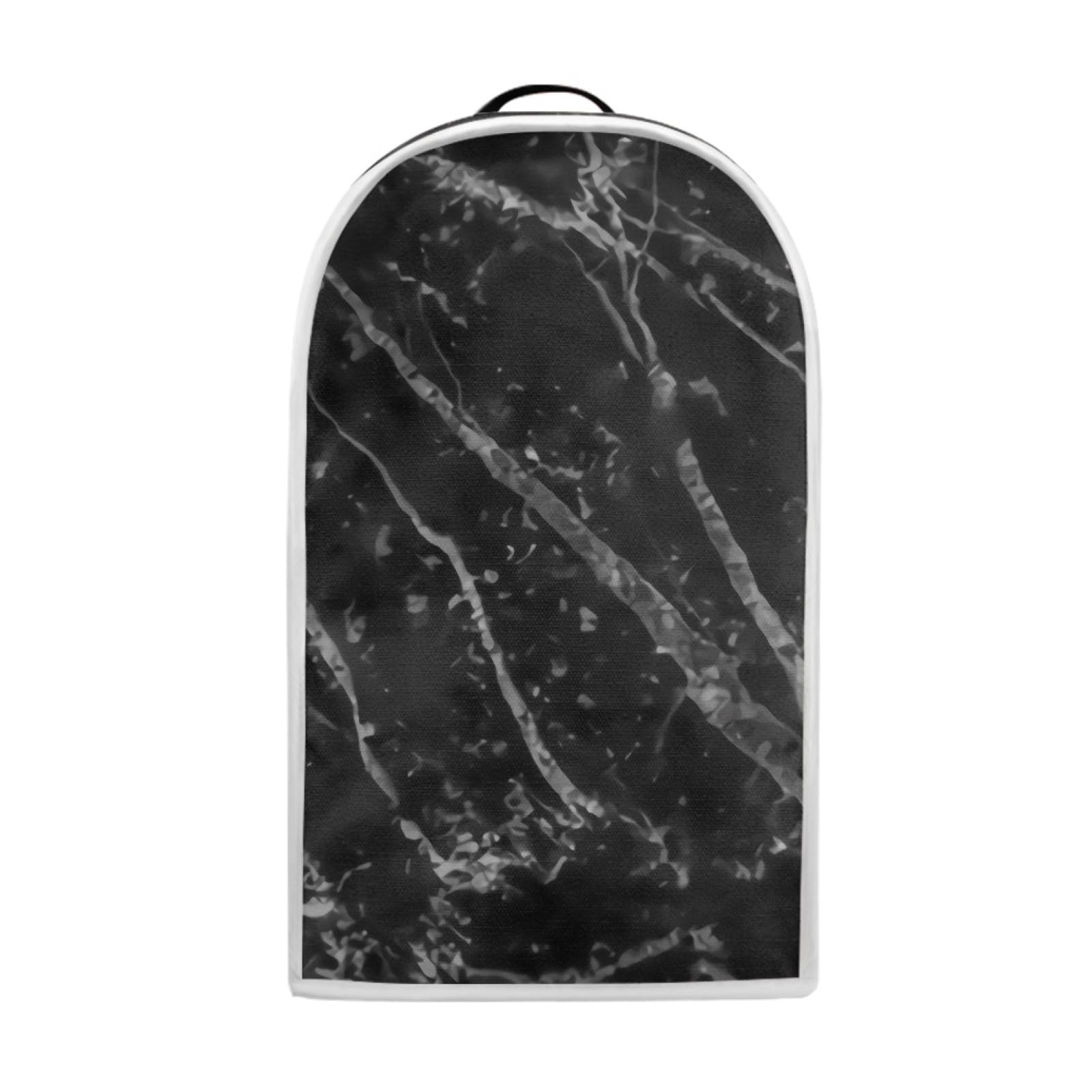 TOADDMOS Black Marble Print Blender Cover Dust Cover,Blender Covers for Kitchen,Fingerprint Protection Cover for Stand Mixer or Coffee Machine