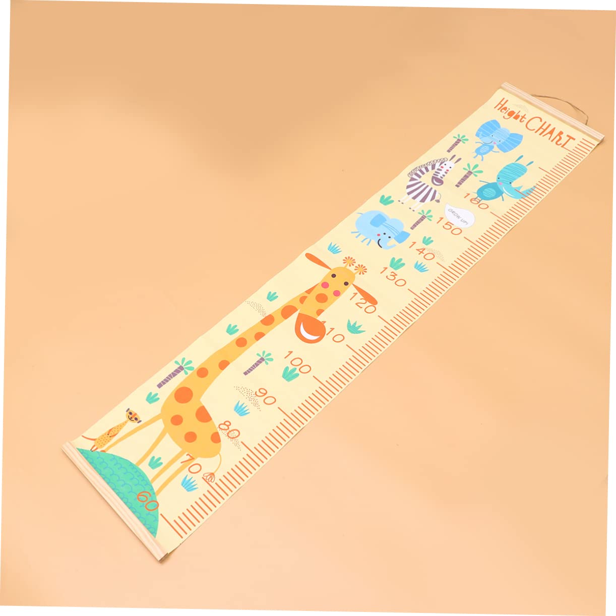 Totority Child Growth Chart for and Girls Height Wall Decor Hanging Growth Chart Boys and Girls Height Ruler Art for Children's Room