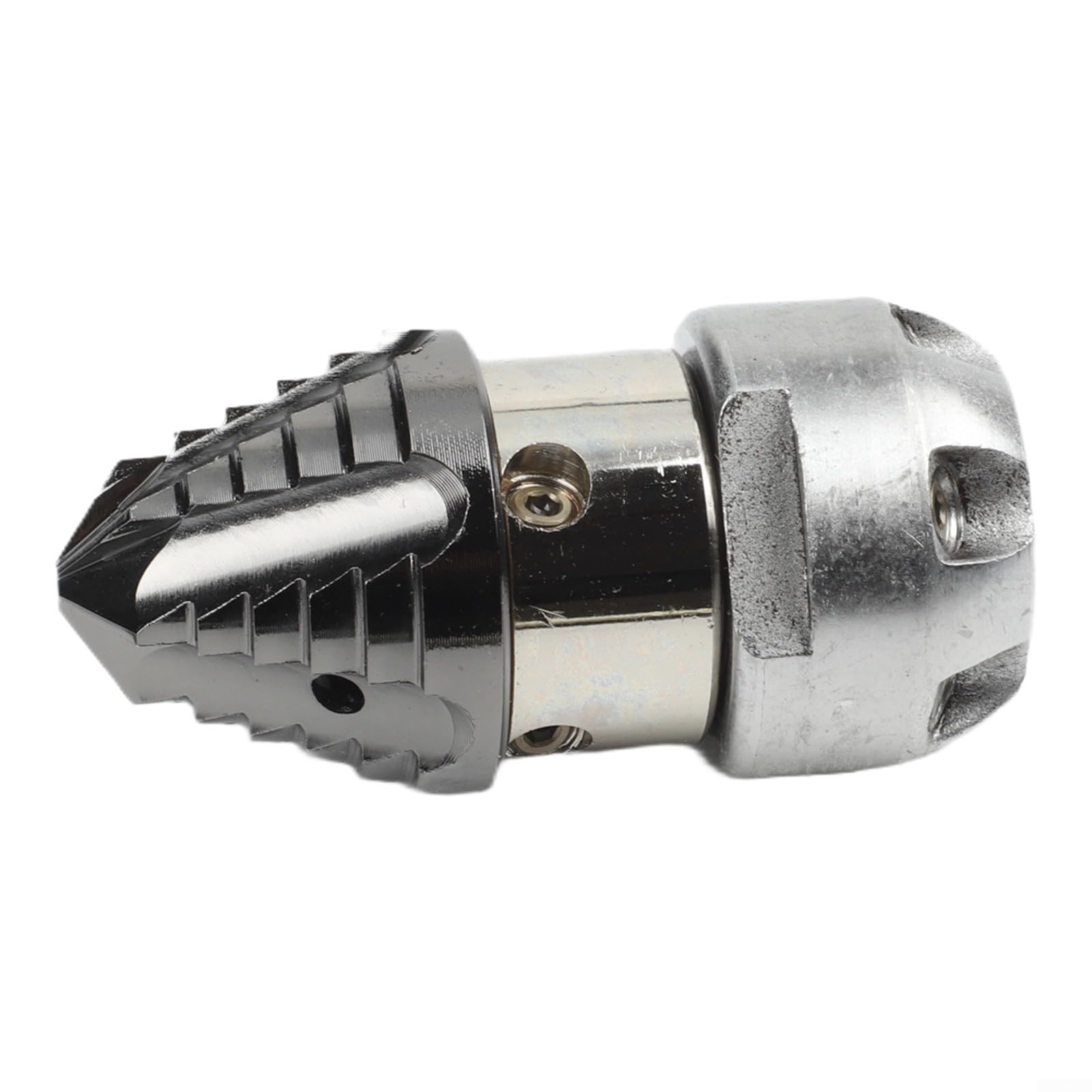 Ugello rotante ad alta pressione per la pulizia delle fogne, getto di scarico in acciaio inossidabile per sbloccare blocchi, portata 40-70L/min, argento (40L/min, 200kg)