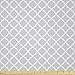 Quatrefoil Grey/White Fabric By The Yard