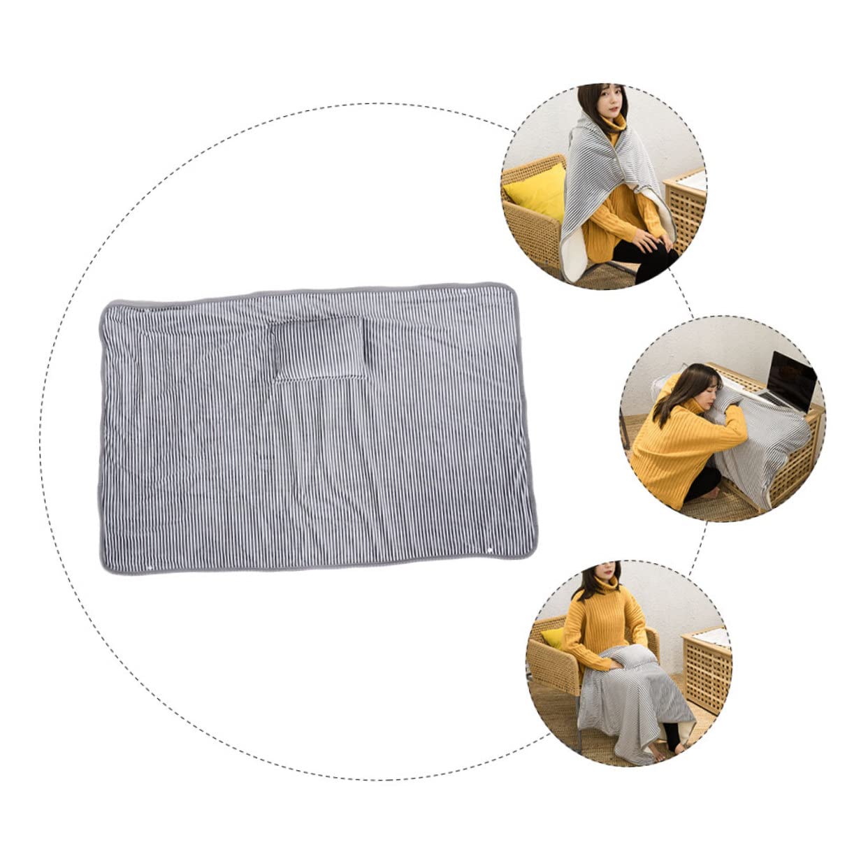 Cabilock 1pezzi Coperta Elettrica Usb Riscaldante e e Portatile Design Per Riscaldare Mani