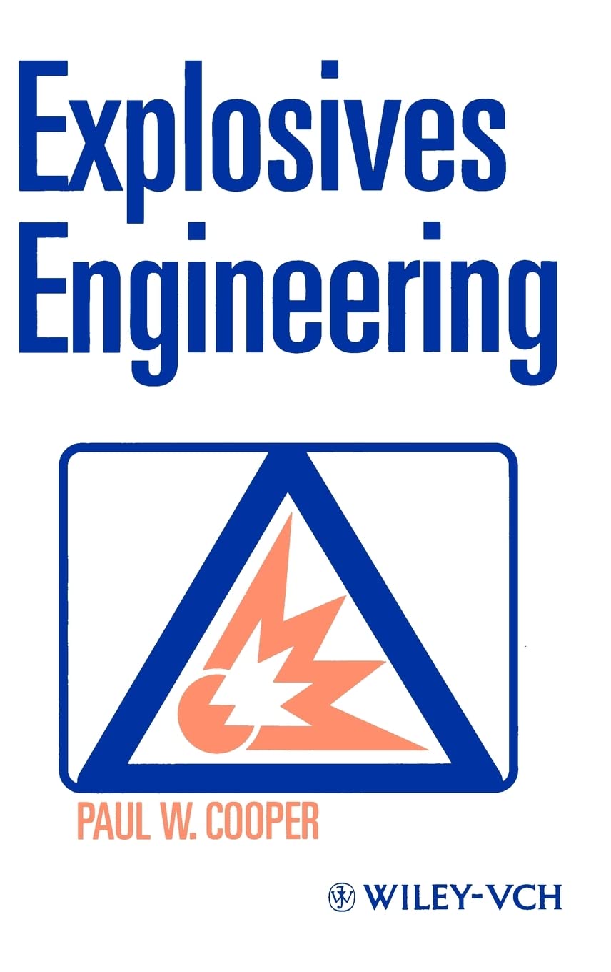 Explosives Engineering Cooper Hardback Wiley–Blackwell 9780471186366