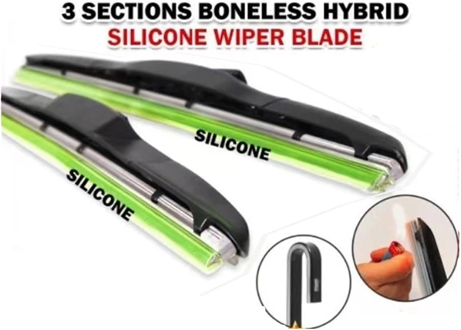 Car Windshield Wipers For Toyota For Cruiser For 2006-2023 14"16"14" Wiper 3Pcs Front Blades Set Windshield Windscreen Window Rain Brushes Wipers Set