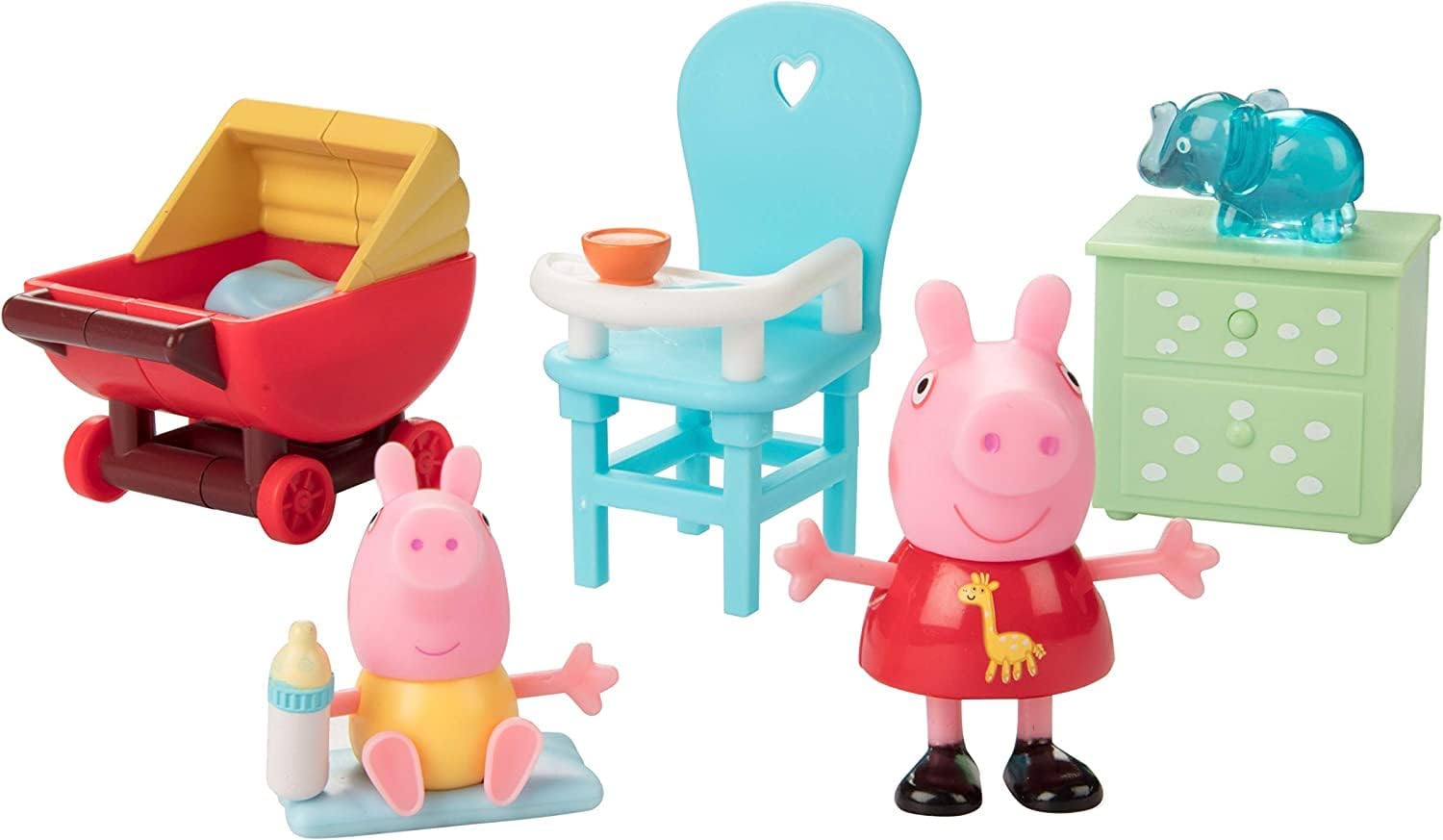 Peppa Pig PEP0493 Visit to Baby Alexander Toy Figures Set Amazon.de Toys