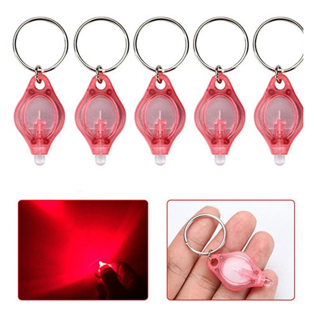 100 Stück LED-Schlüsselanhänger-Taschenlampe, 395 Nm UV-Schlüsselanhänger, Taschenlampe, UV-Licht, Lila, einfach zu bedienen