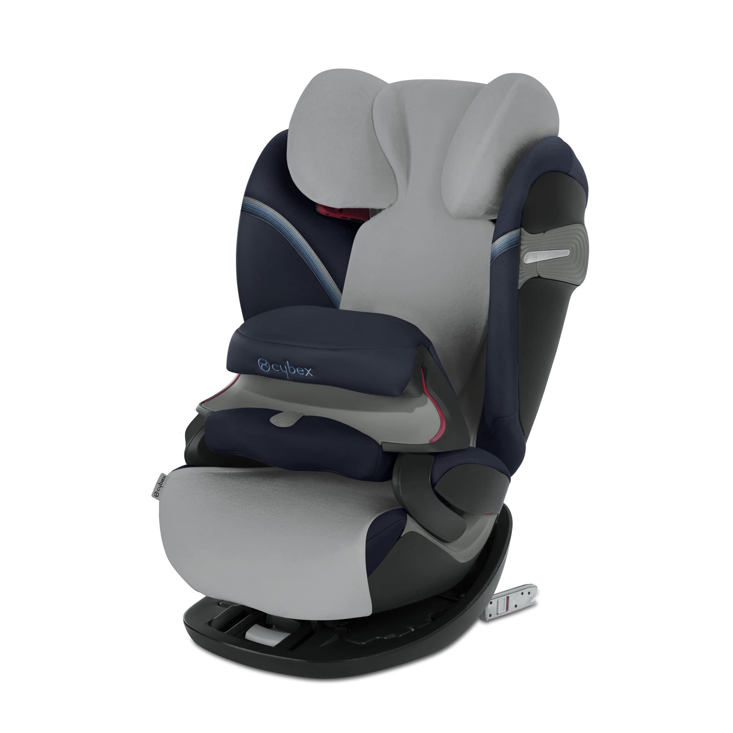 CYBEX Gold Sommerbezug für Pallas S-Fix & Solution S-Fix, Grau | Für Kinder-Autositze, Angenehm kühl an warmen Tagen, Vermeidet starkes Schwitzen, Einfaches Überziehen