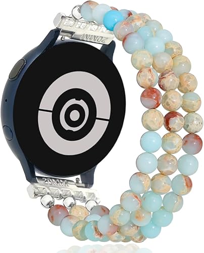 LuReen Correa de pulsera compatible con Samsung Galaxy Watch 4Galaxy Watch 6Galaxy Watch 5 Band 1.575 in 1.732 in, Galaxy Watch 5 ProWatch 4 6