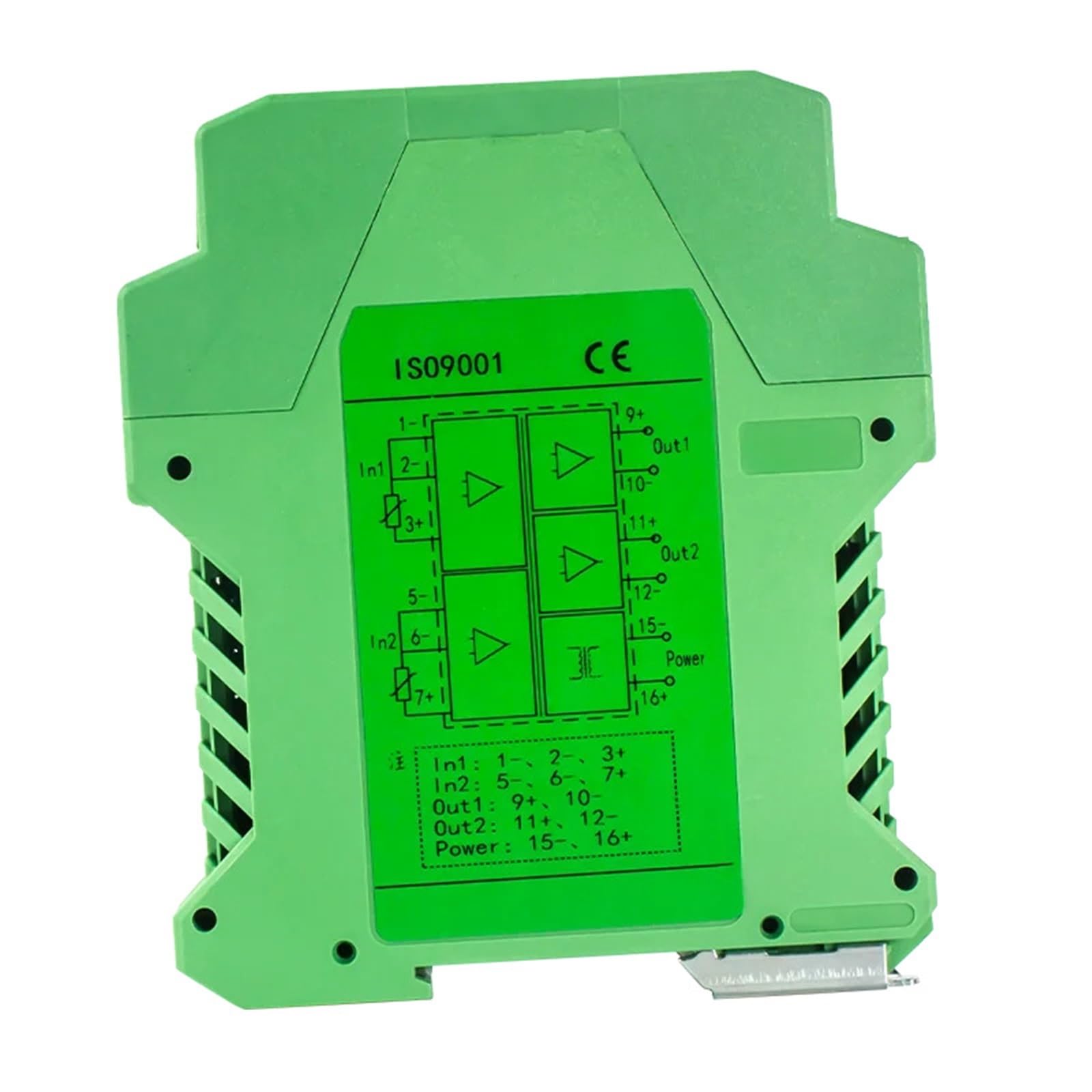 Transmisor de sonda del Sensor de temperatura PT100, resistencia térmica, transmisor de horno, salida de 4-20mA 0-5v | 1 in 1 out 4-20mA