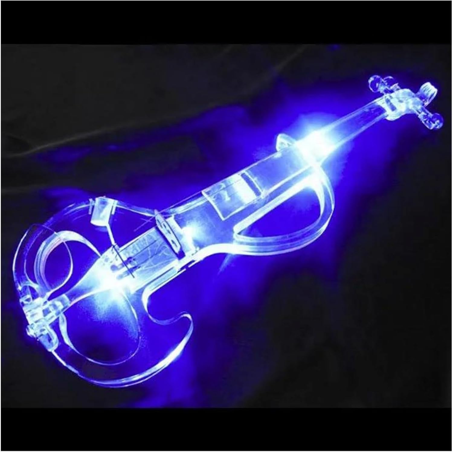 エレクトリックバイオリン 透明アクリル製 4弦 61EvptLz+1L._UF894