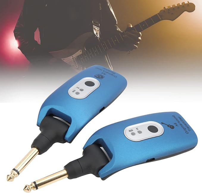 Transmisor y receptor inalámbrico para guitarra 2.4GHz miniatura 4