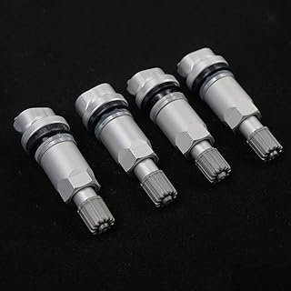 Getfarway 4pcs TPMS Tire Pressure Sensor Valve Stem Repair Kit Compatible with Peugeot Dodge Land Rover Volvo Mazda Jeep Chrysler Chevrolet Jaguar