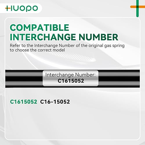 Miniatura 109 de Amortiguadores de gas de 10 pulgadas, 45 libras/200N, soporte de elevación de resorte para caja de herramientas de recogida de camión, tapa de caja