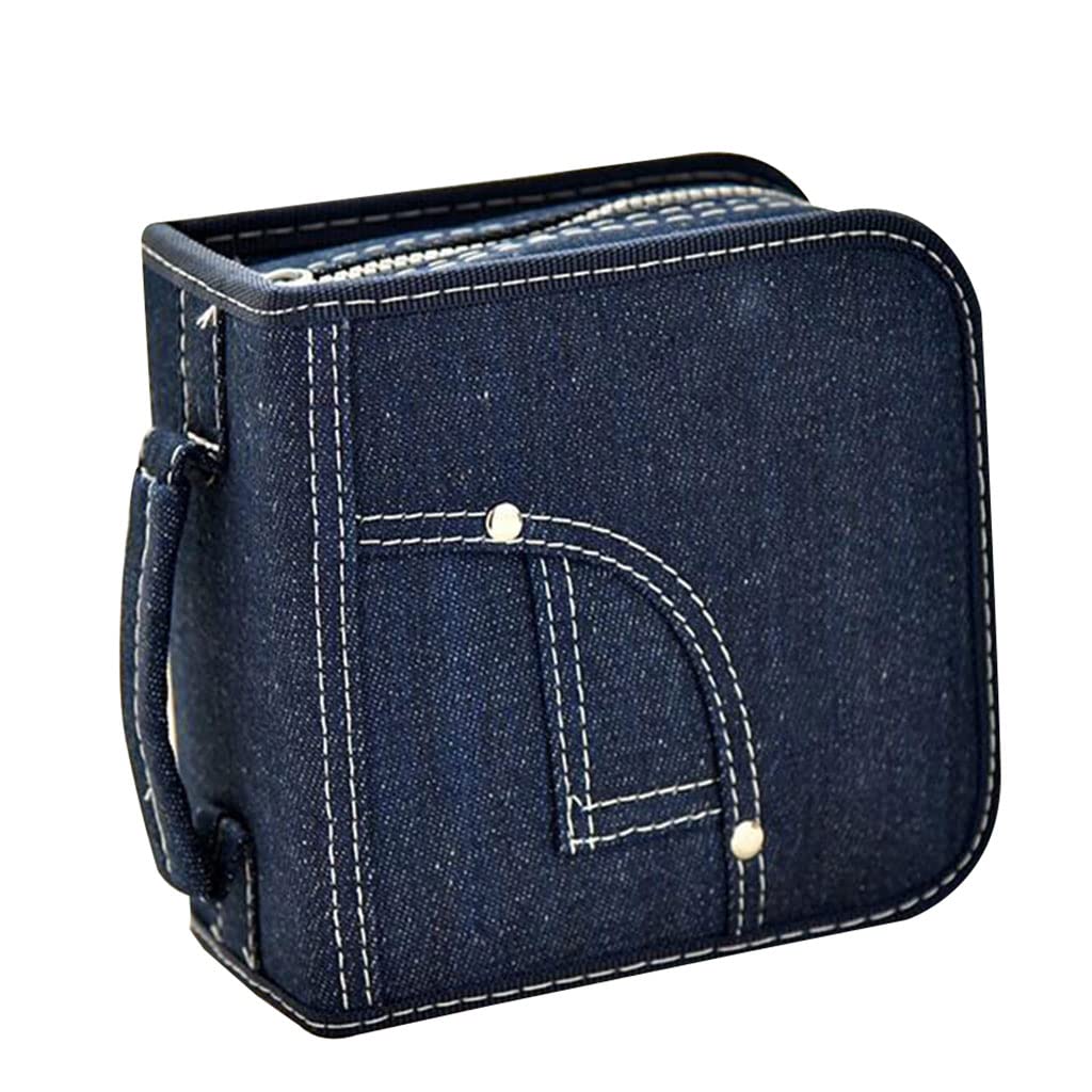 LAMDNL CD-Hülle für kreative CD-Brieftasche, DVD-Aufbewahrung, Ordnungsmappe für Filme, Musik, DVD-Hülle, Aufbewahrung, Ordner-Behälter, Organizer, Halter für Auto, Kinder, 128/60 Stück Computer & Zubehör