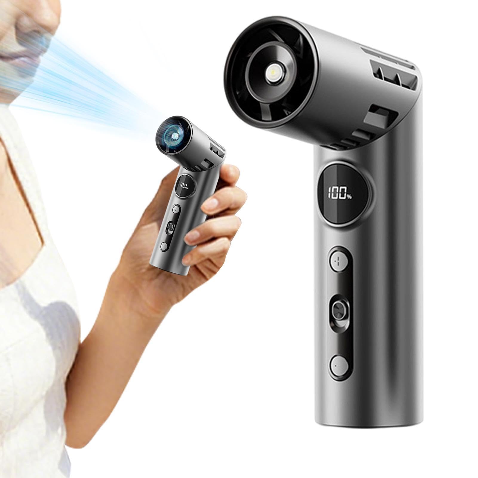 Mini ventilateur à main contre la chaleur en voyage et sport
