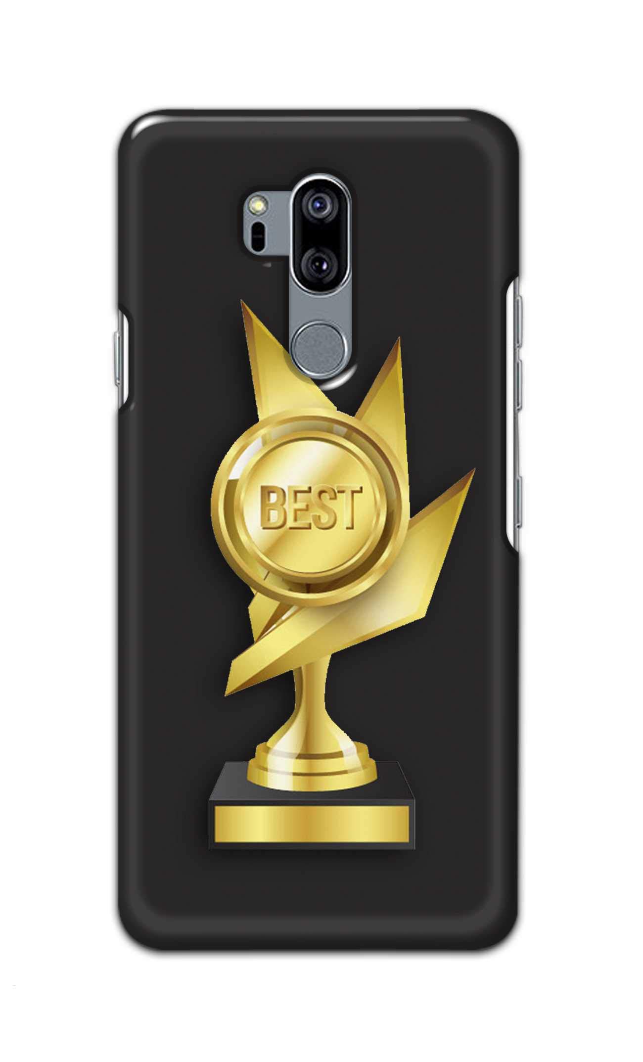 PRINTFIDAA Best Award Trophy Grey Background Designer Case for LG G7 Plus, G710EM, G710PM, G710VMP, G7G710AWM Back Cover