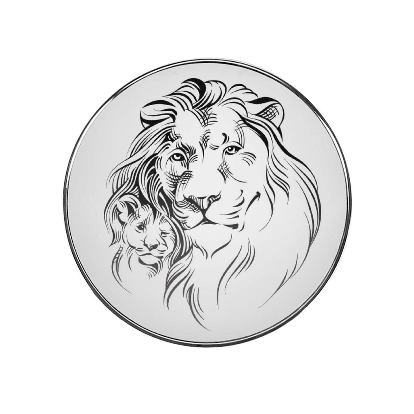 Lion Alloy Fridge Magnet For Office Cabinet Refrigerator Whiteboard Photo