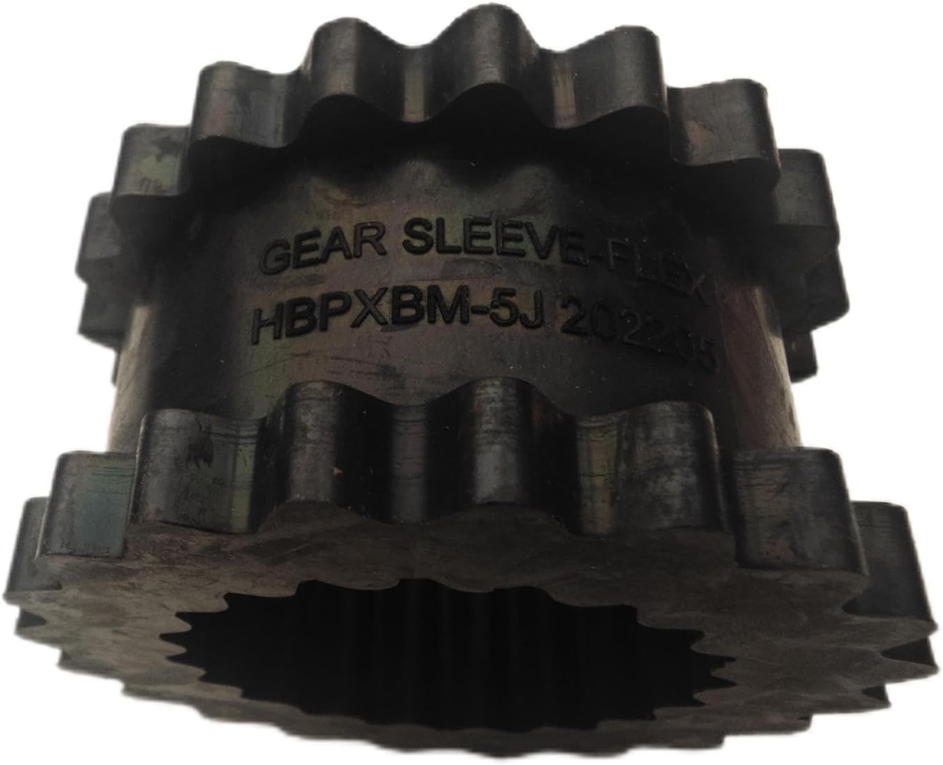 5JE Coupling Fits S-Flex Sure Flex Gear Sleeve Solid Design, 2.94" OD, 1.56" Elastomer Length, 240 in-lbs Torque