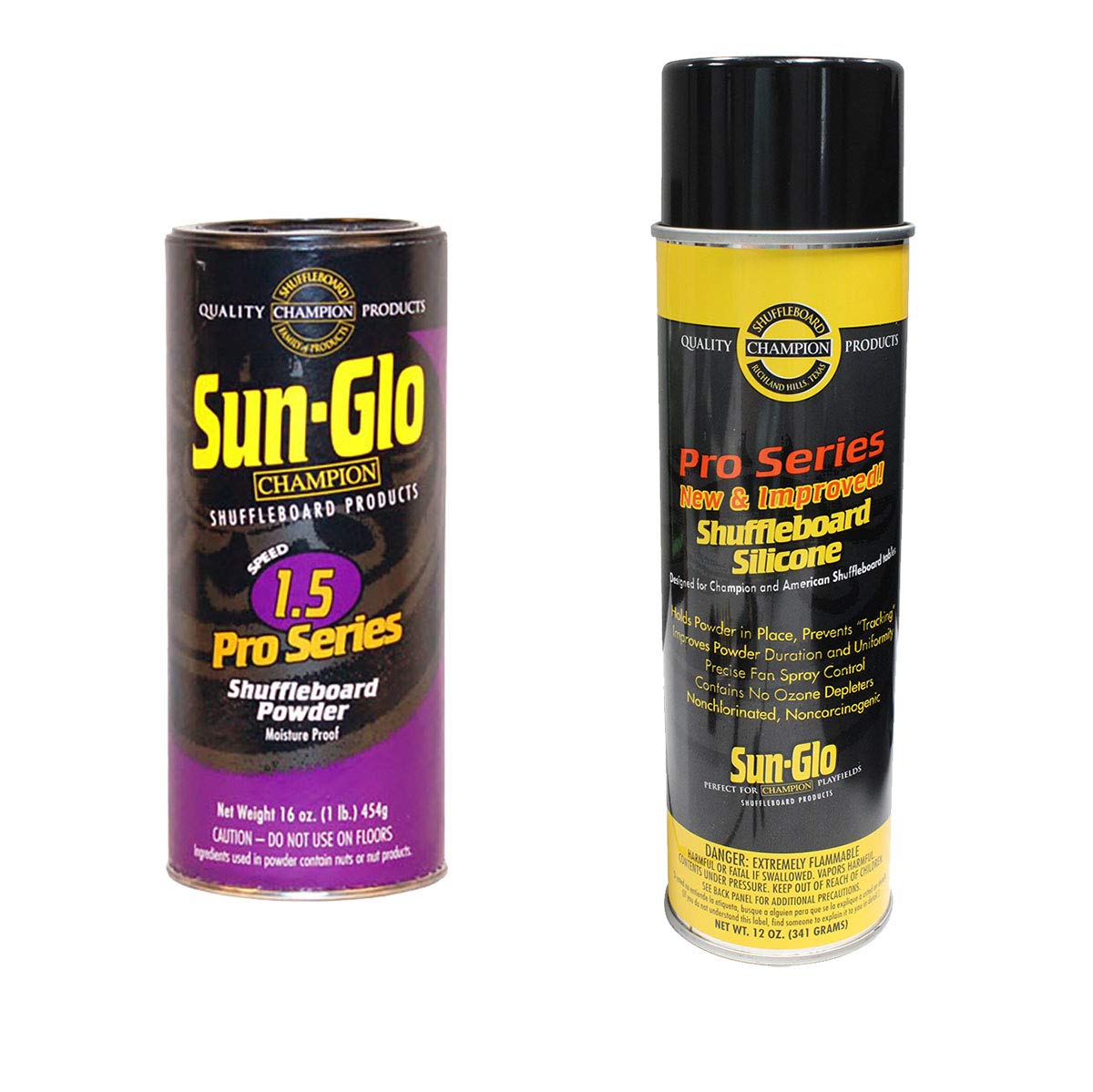 Sun-Glo 1 Can #1.5 Pro-Series Wax w/ 1 Can of Silicone Spray