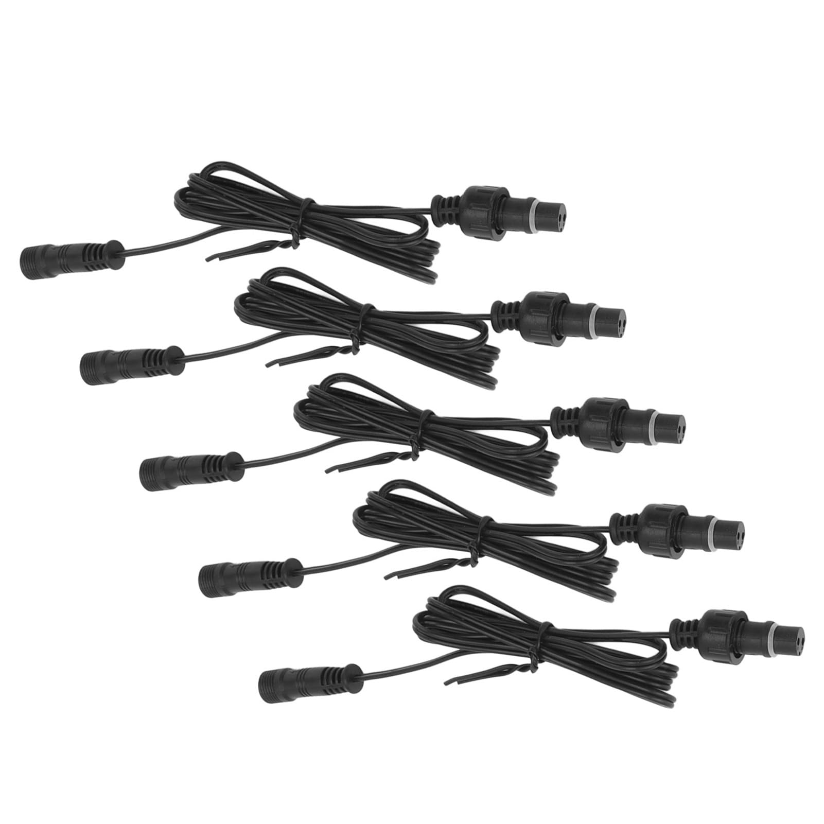 5Pcs LED Deck Light Extension Cord IP67 2 Pin Male Female Connector for Patio Garden Road Lighting Extending Wiring Distance - Image 4