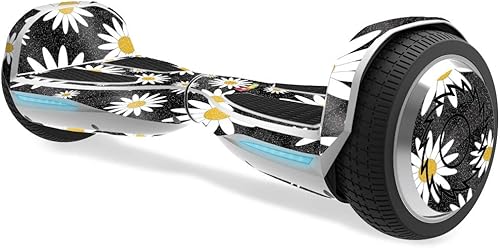 MightySkins - Skin brillante con purpurina para Razor Hovertrax 1.5 Hover Board - Margaritas  Acabado con purpurina protectora, duradero de alto