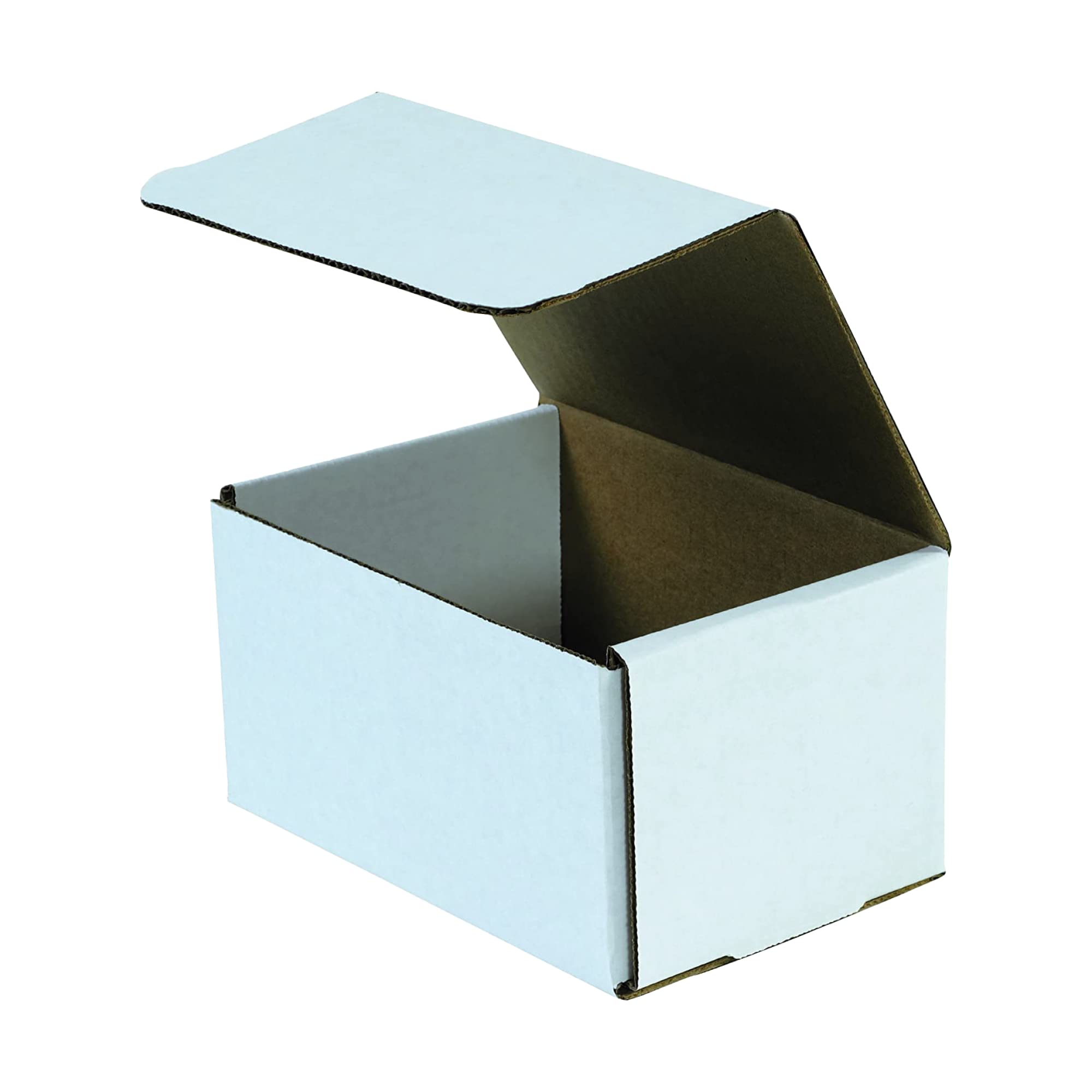 Photo 1 of AVIDITI Small Shipping Boxes 8"L x 6"W x 4"H, 50-Pack | Cardboard Box Crush-Proof Carton for Mailing, Storing, Package, Gifts, Crafts, Business or Home, White 8x6x4 864