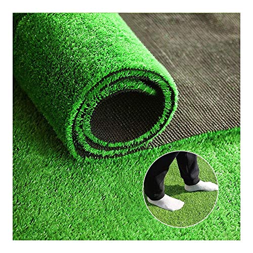 Preisvergleich Produktbild NINGWXQ Premium KunstrasenRasenteppich / RollrasenTerrasse & Garten Grün Synthetische RasenSchadstoffgeprüft Pflegeleicht (Color : Green 10mm, Size : 2x4m)